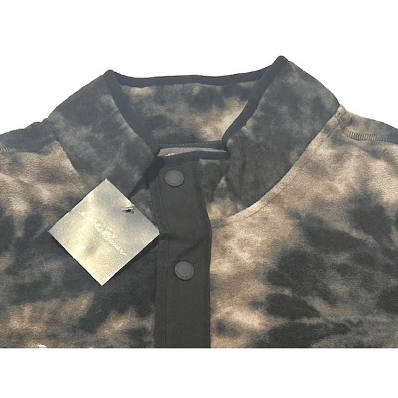 Eddie Bauer Men's Chutes Long-Sleeve Snap Mock Neck Fleece‎ Pullover NWT - 2XL - Picture 3 of 16